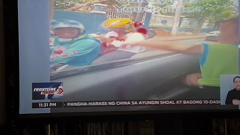 Baby Top's first feature on National TV